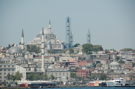 Yeni Cami ve Suleymaniye Cami-Arka plan